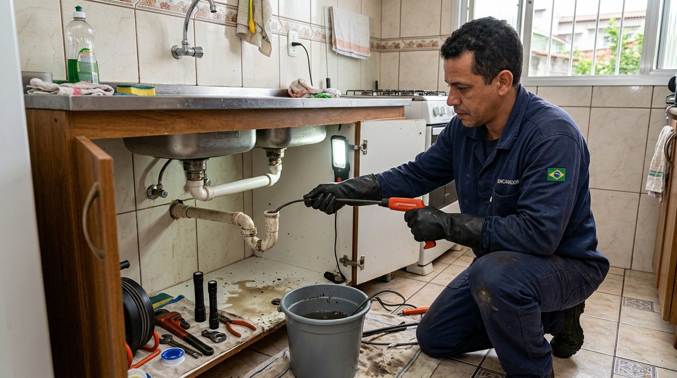 Troca de Encanamento na Zona Leste de São Paulo‑SP